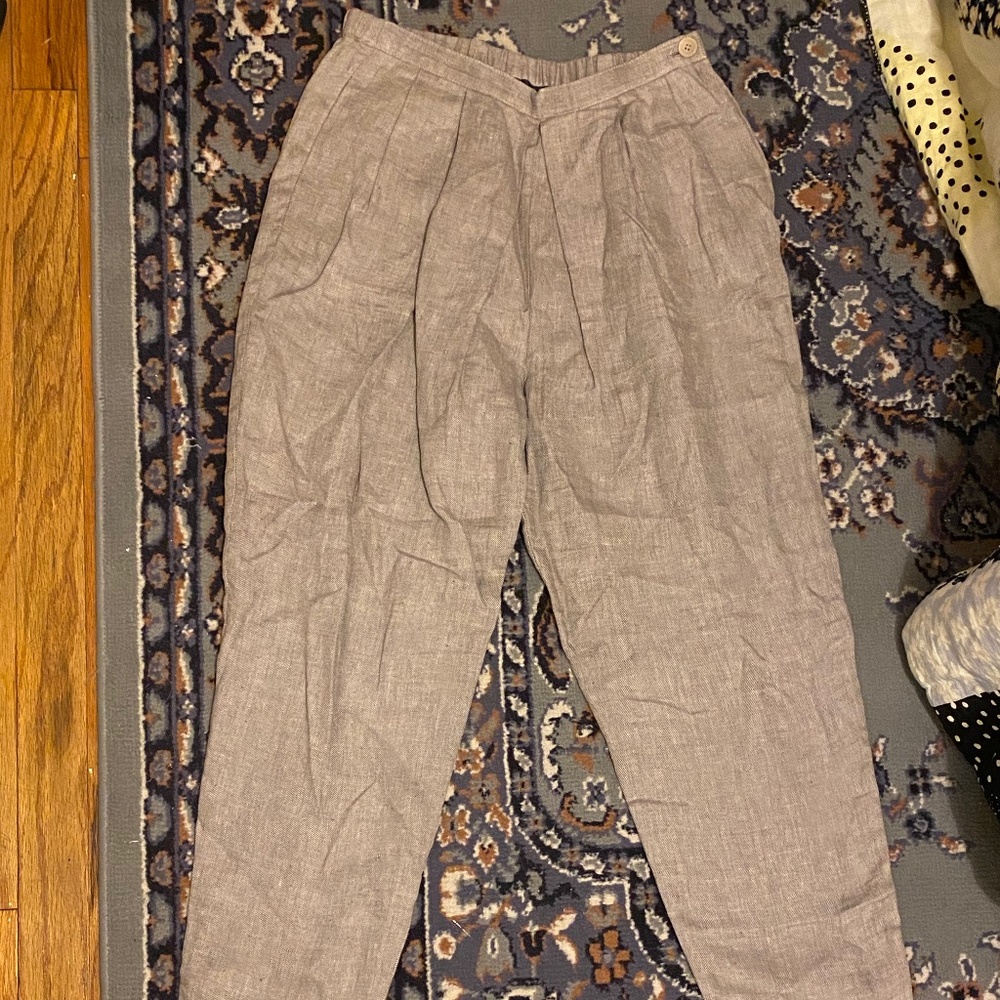 No. 6 store twill cropped pants